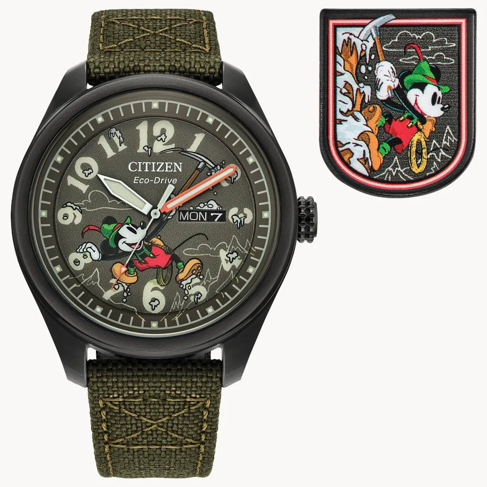 Citizen Alpine Mickey Mouse Disney Boxed Set AW0148-47W