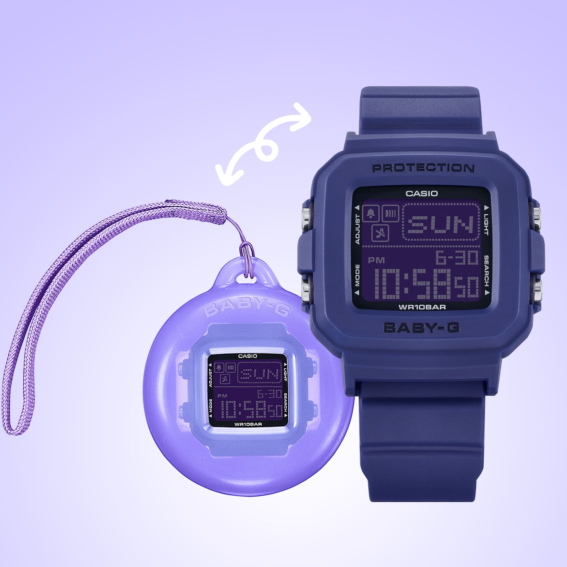 G-Shock BABY-G+PLUS BGD-10 Series BGD10K-2