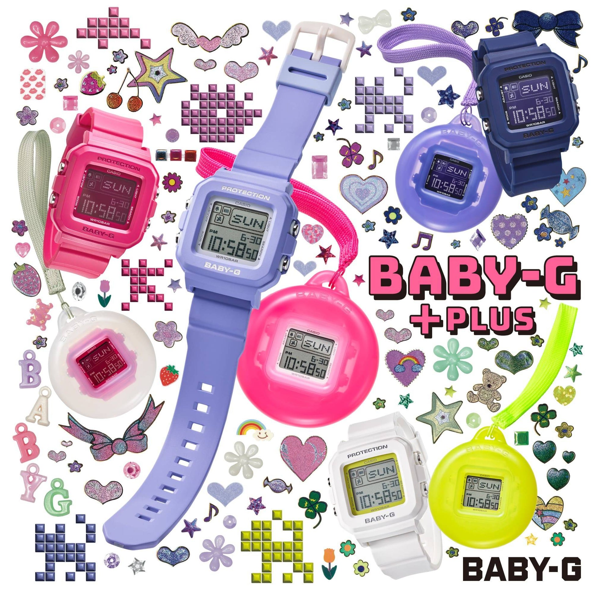 G-Shock BABY-G+PLUS BGD-10 Series BGD10K-7