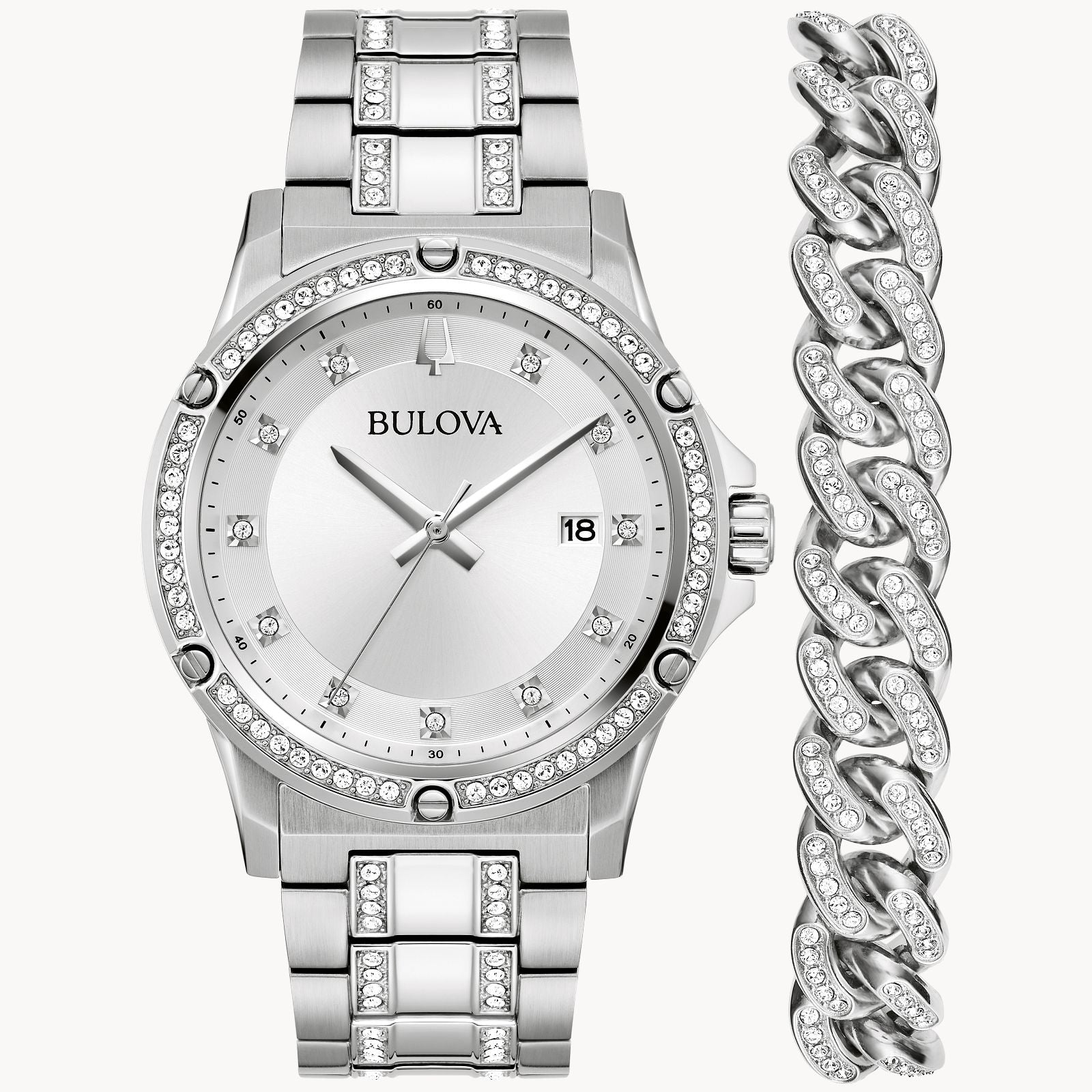 Bulova Box Set Watch 96K114