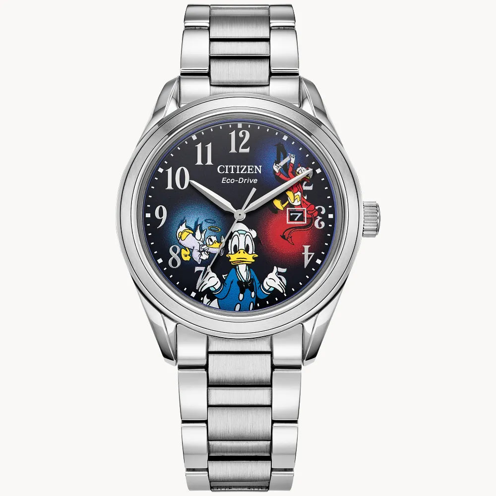 Citizen Feisty Donald Duck 90th Anniversary Disney Boxed Set AW1691-66W