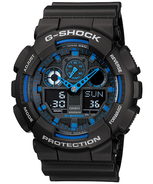 G-Shock ANALOG-DIGITAL GA-100 SERIES GA100-1A2