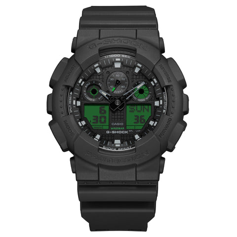 G-SHOCK GA-100 Series GA-100BEG-1A, front view