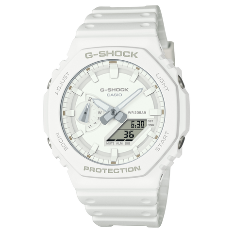 Casio G-Shock GA-2100-7A7 white watch