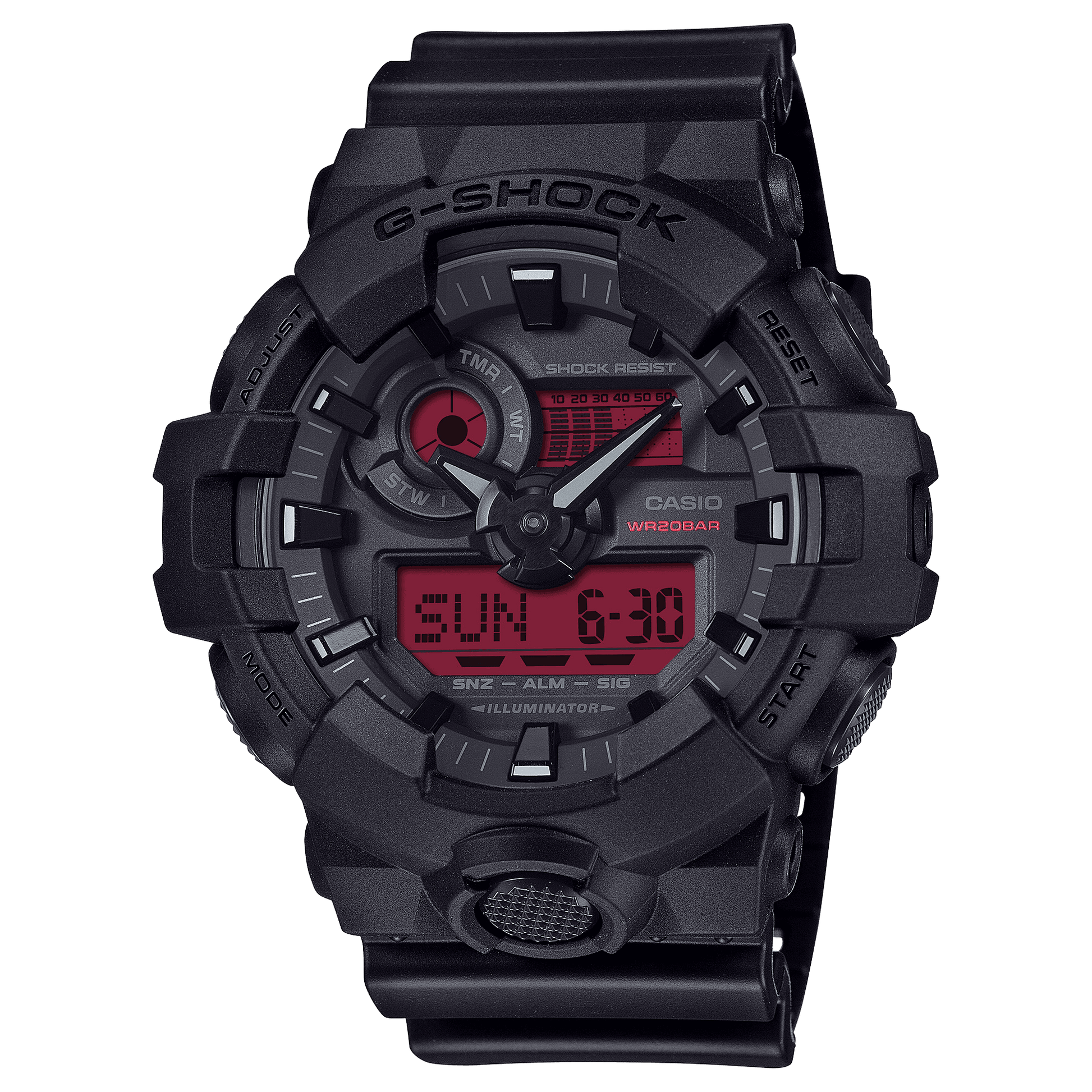 G-Shock ANALOG-DIGITAL GA-700 SERIES GA700BBR-1A