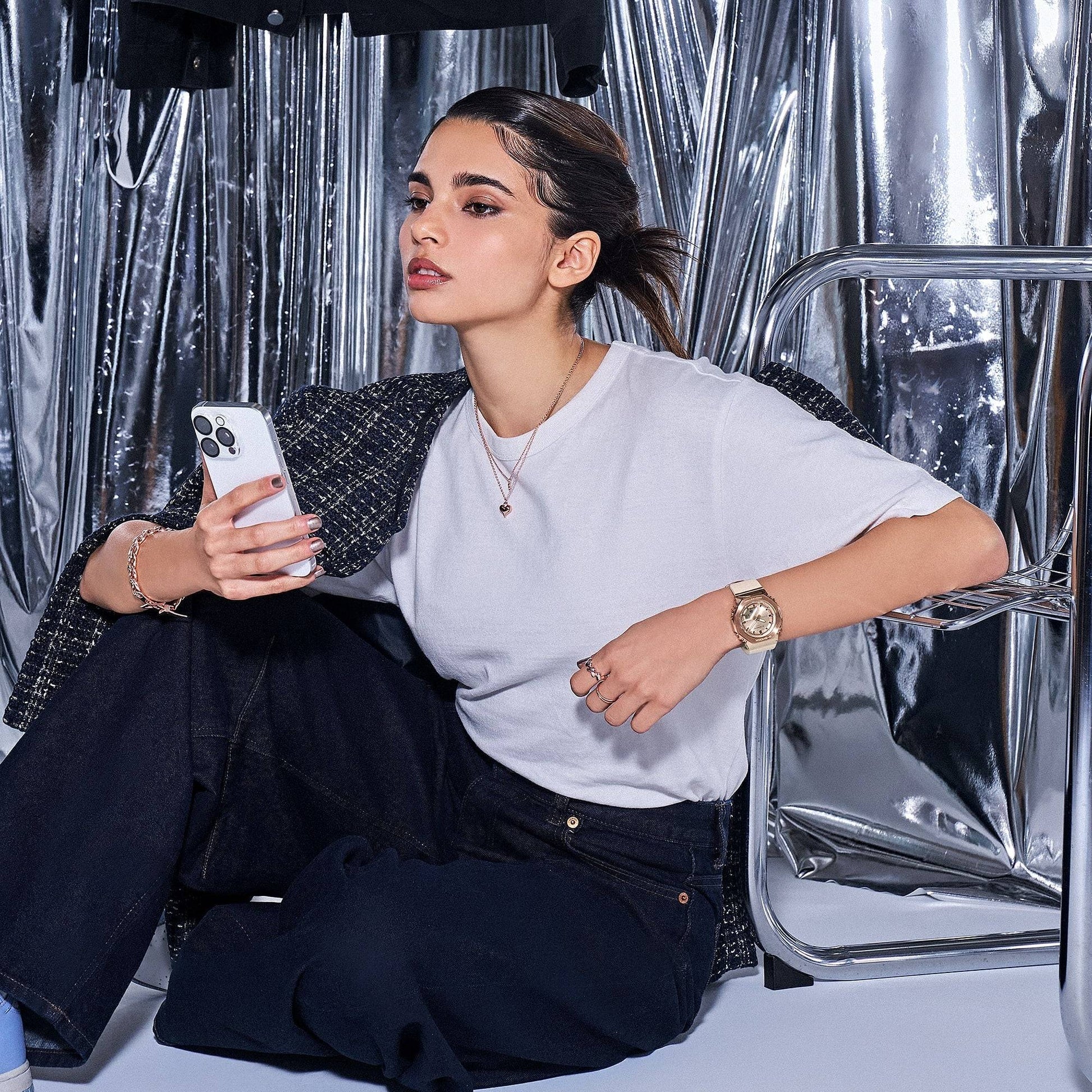 G-Shock WOMEN GMS2110PG-4A