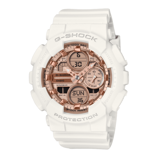 G-SHOCK Women's GMA-S140PG-7A, front view