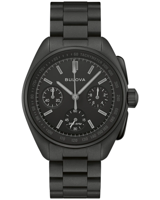 Bulova Lunar Pilot Black Hole Watch 98A335