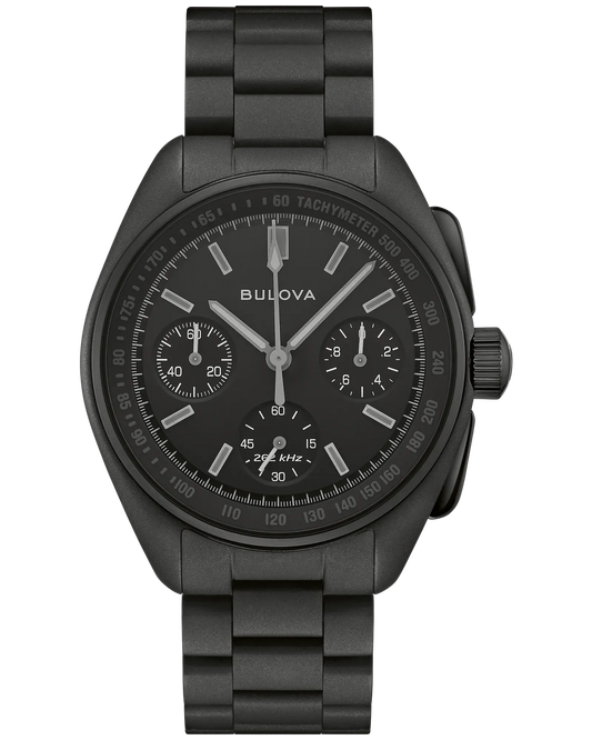 Bulova Lunar Pilot Black Hole Watch 98A335