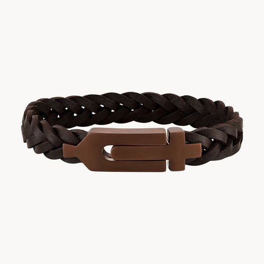 Bulova Marine Star Bracelet Stainless Steel and Leather BVB1131-BRSTNA8