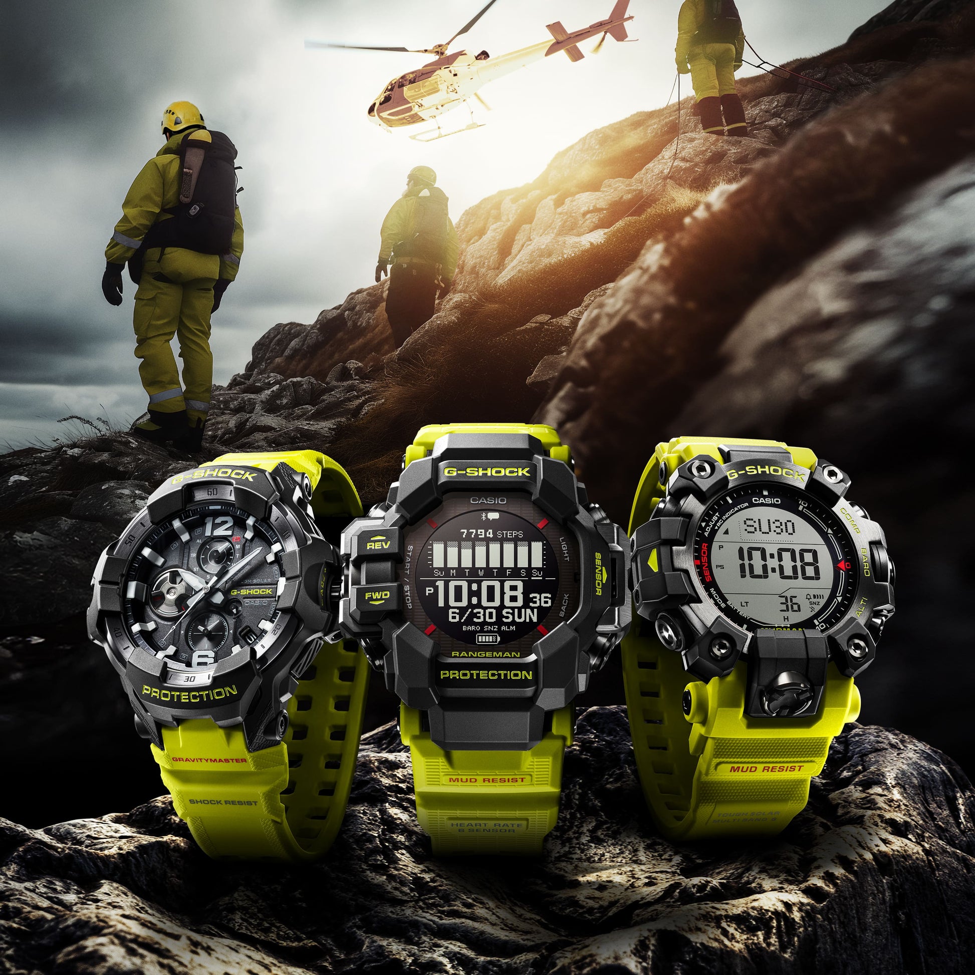 G-Shock GRAVITYMASTER GRB300RY-1A9