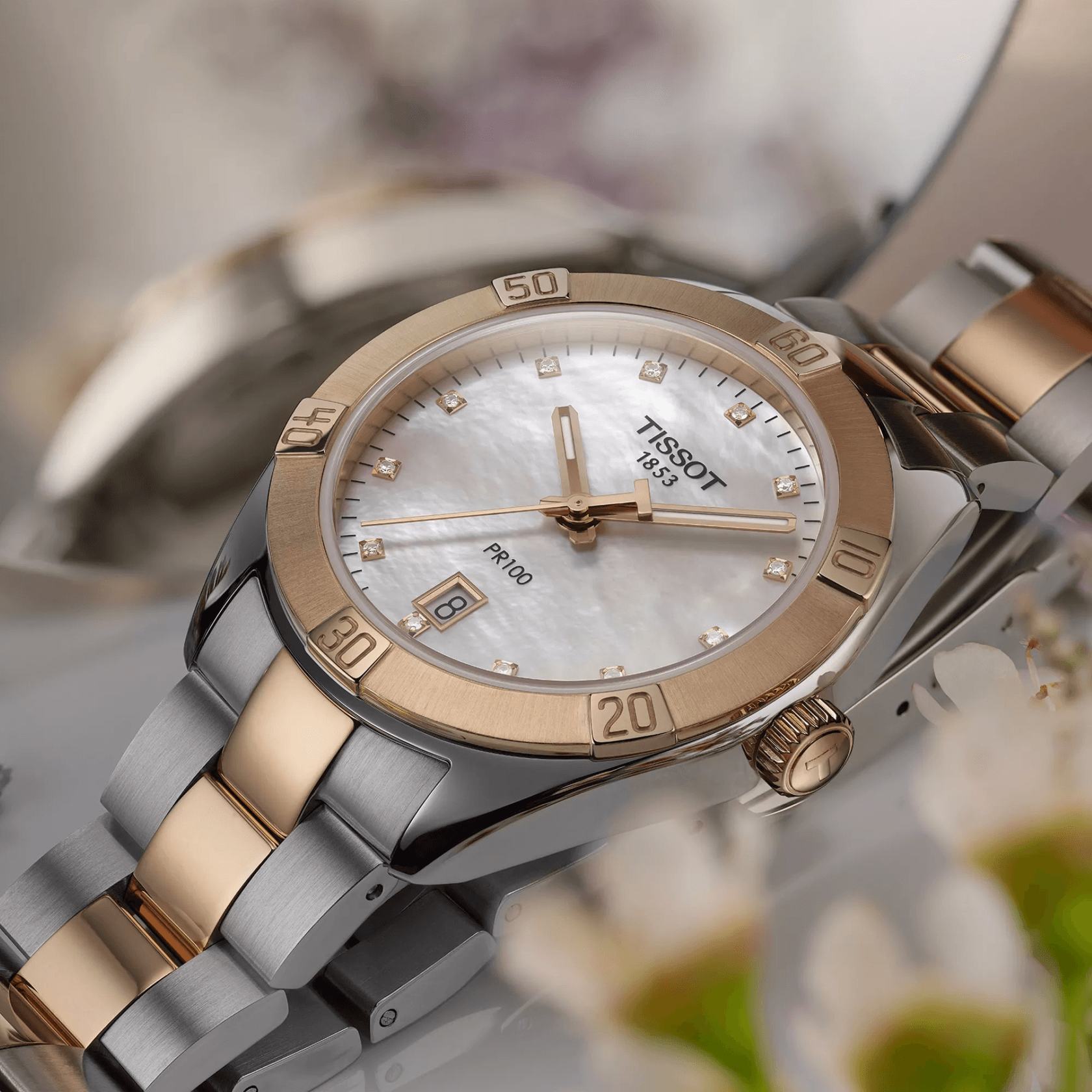 Tissot PR 100 Sport Chic Watch T101.910.22.116.00