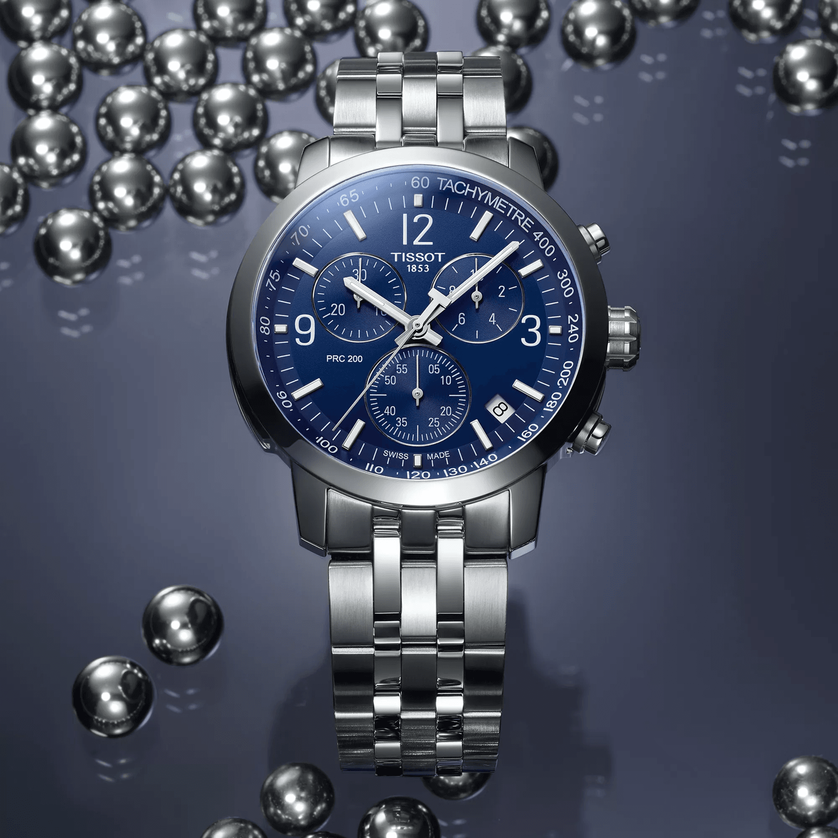 Tissot PRC 200 Chronograph Watch T114.417.11.047.00