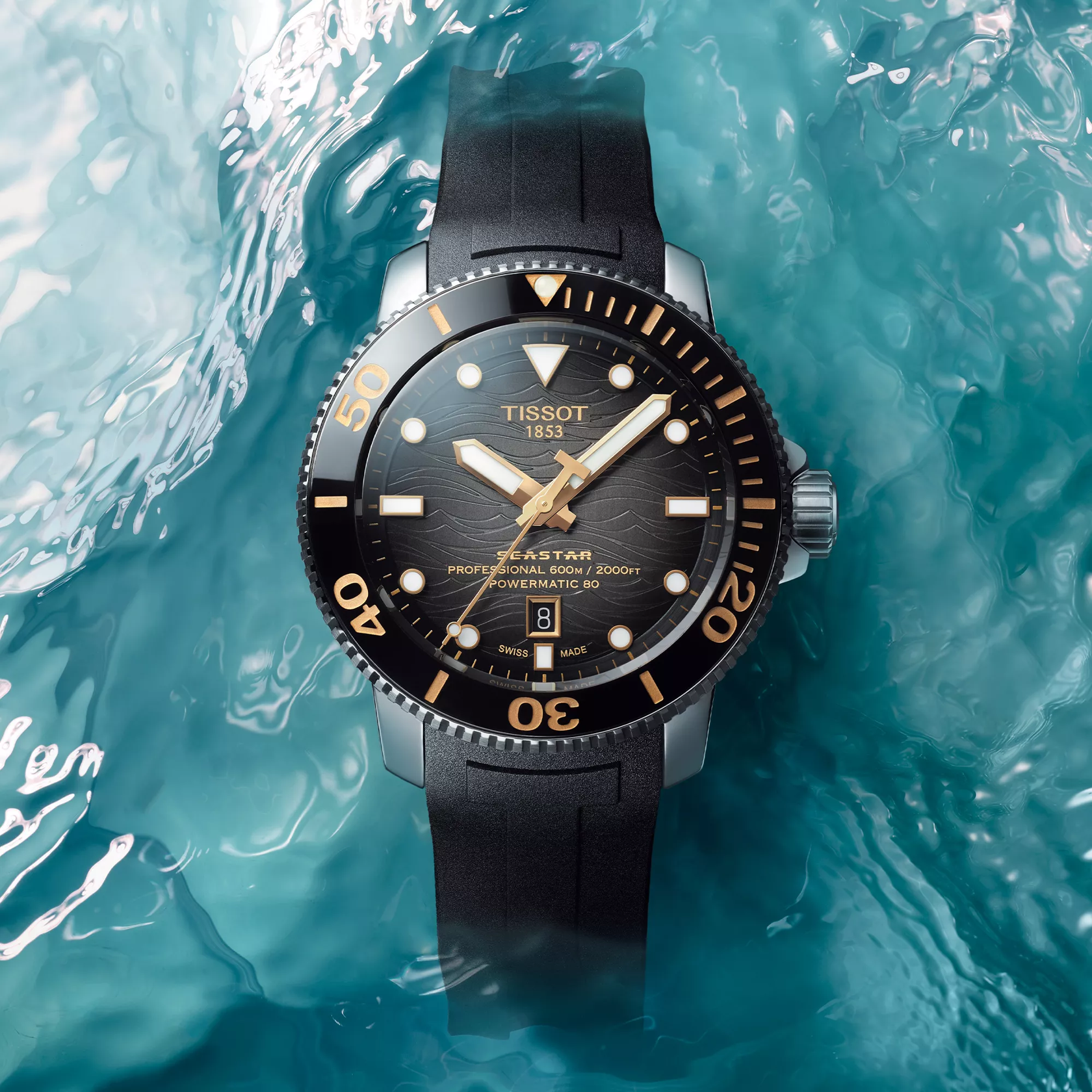 Tissot Seastar 2000 Professional Powermatic 80 Watch T120.607.17.441.01