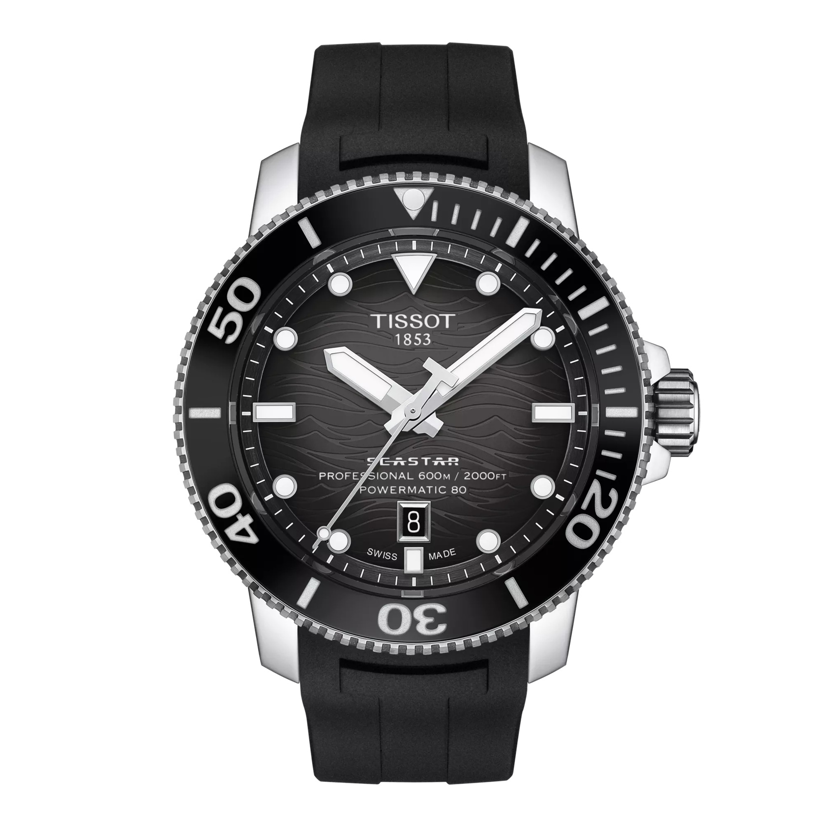 Tissot Seastar 2000 Professional Powermatic 80 Watch T120.607.17.441.00