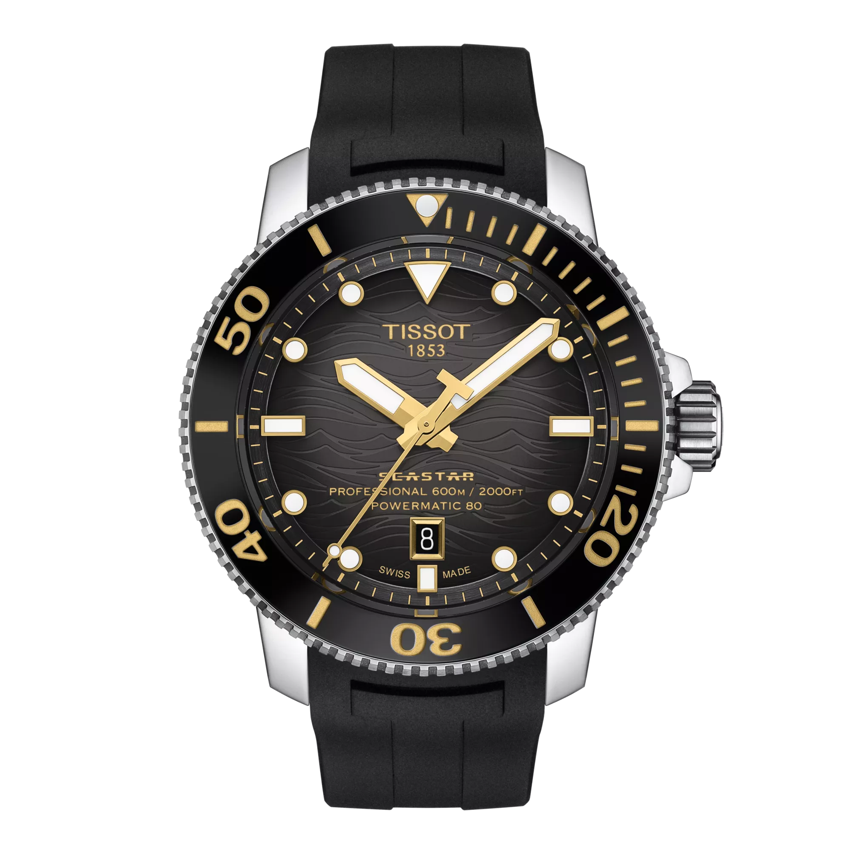 Tissot Seastar 2000 Professional Powermatic 80 Watch T120.607.17.441.01