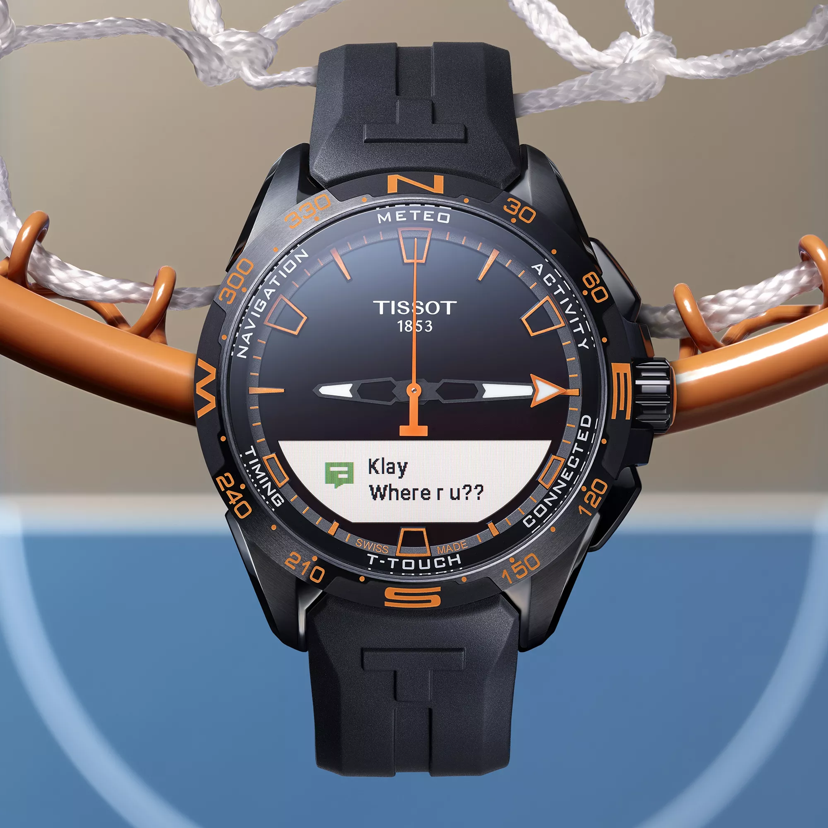 Tissot T-Touch Connect Solar Watch T121.420.47.051.04