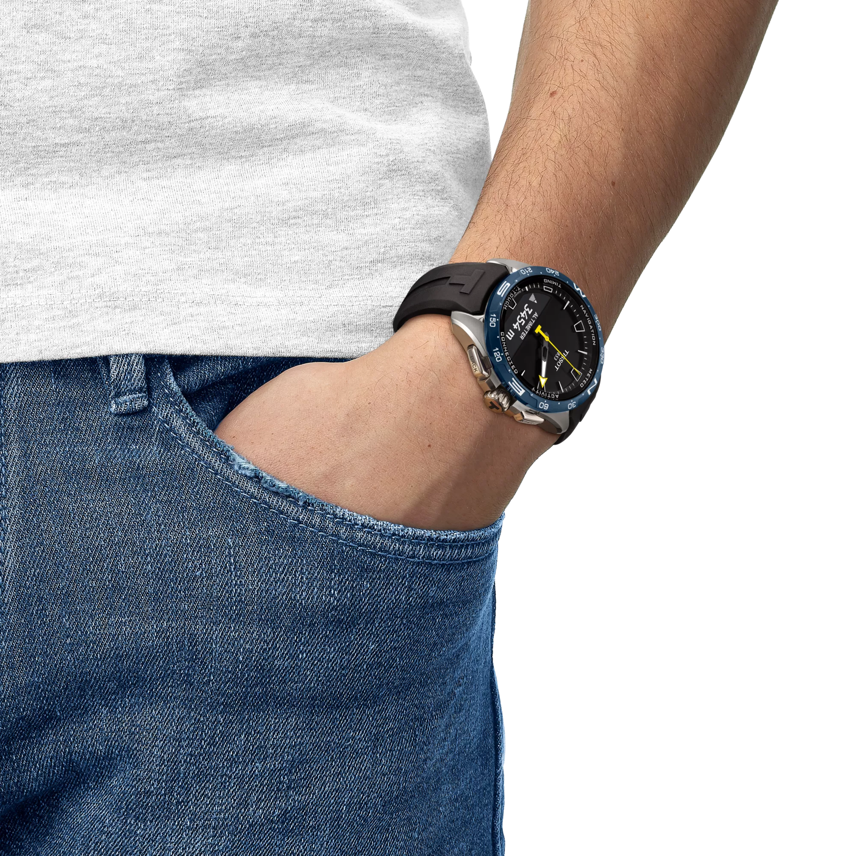 Tissot T-Touch Connect Solar Jungfraubahn Swiss Edition Watch T121.420.47.051.05
