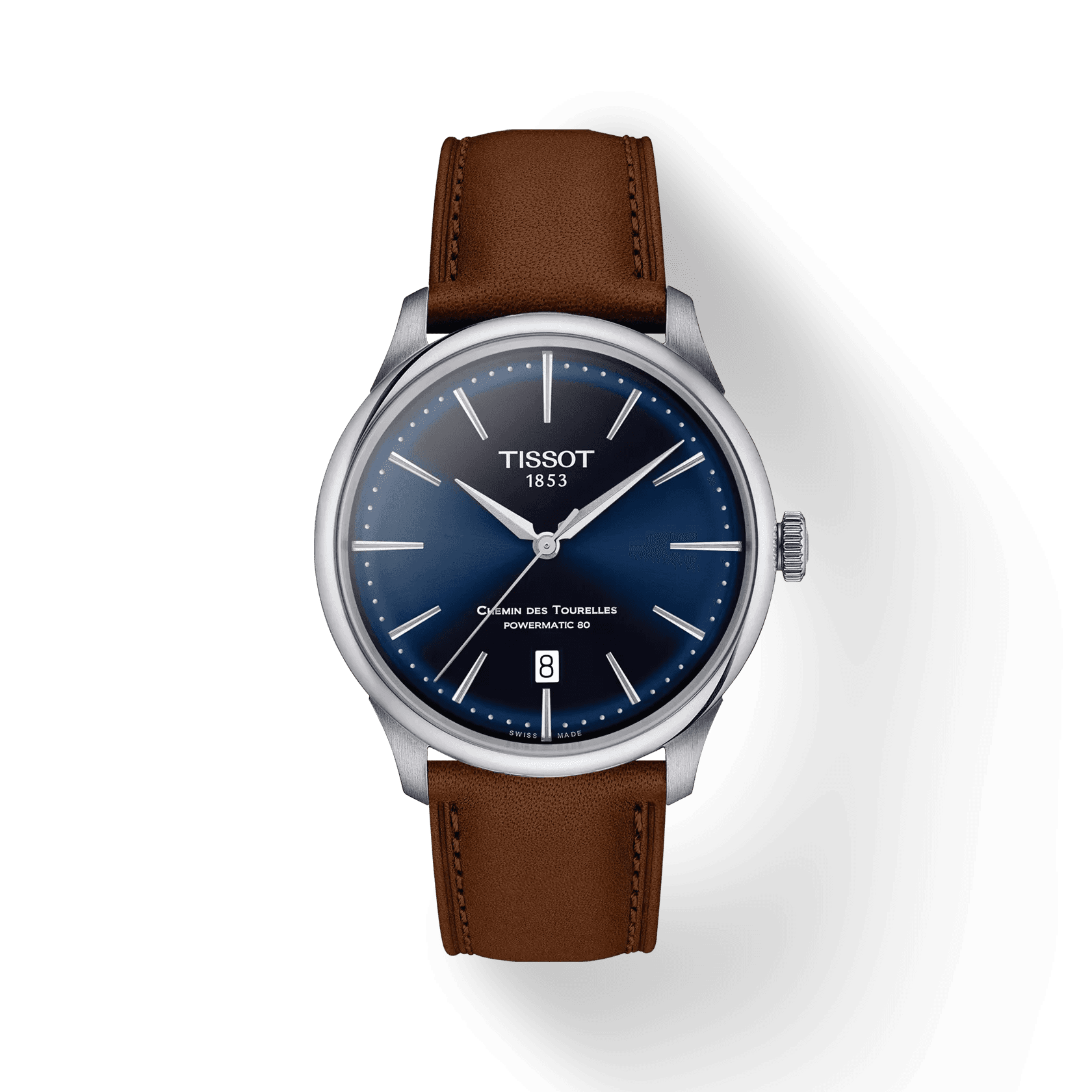 Tissot Chemin Des Tourelles Powermatic 80 39 mm Watch T139.807.16.041.00