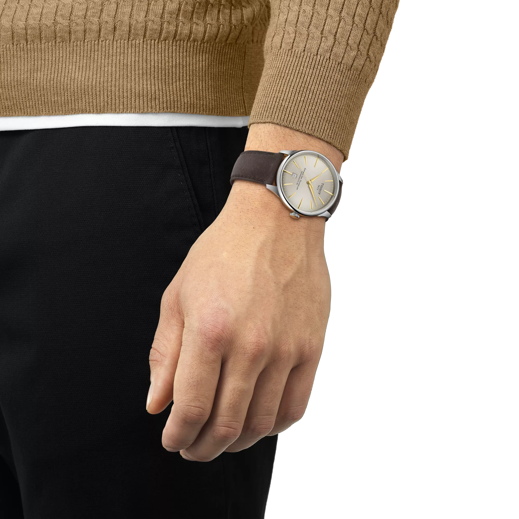 Tissot Chemin Des Tourelles Powermatic 80 42 mm Watch T139.407.16.261.00