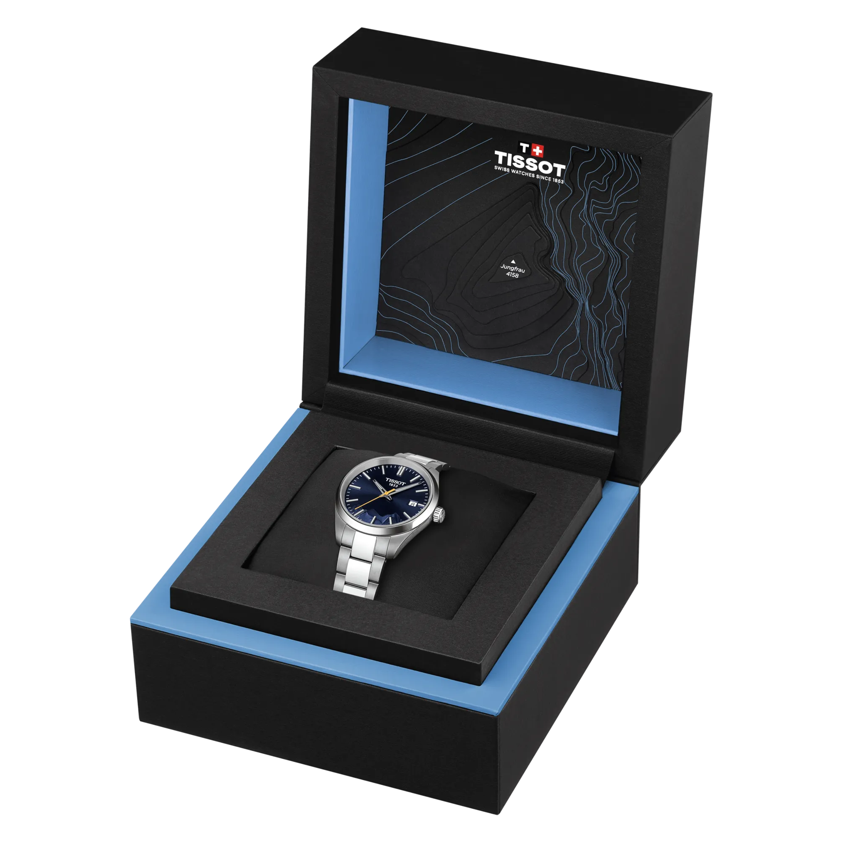 Tissot PR 100 JUNGFRAUBAHN QUARTZ 34MM Watch T150.210.11.041.01