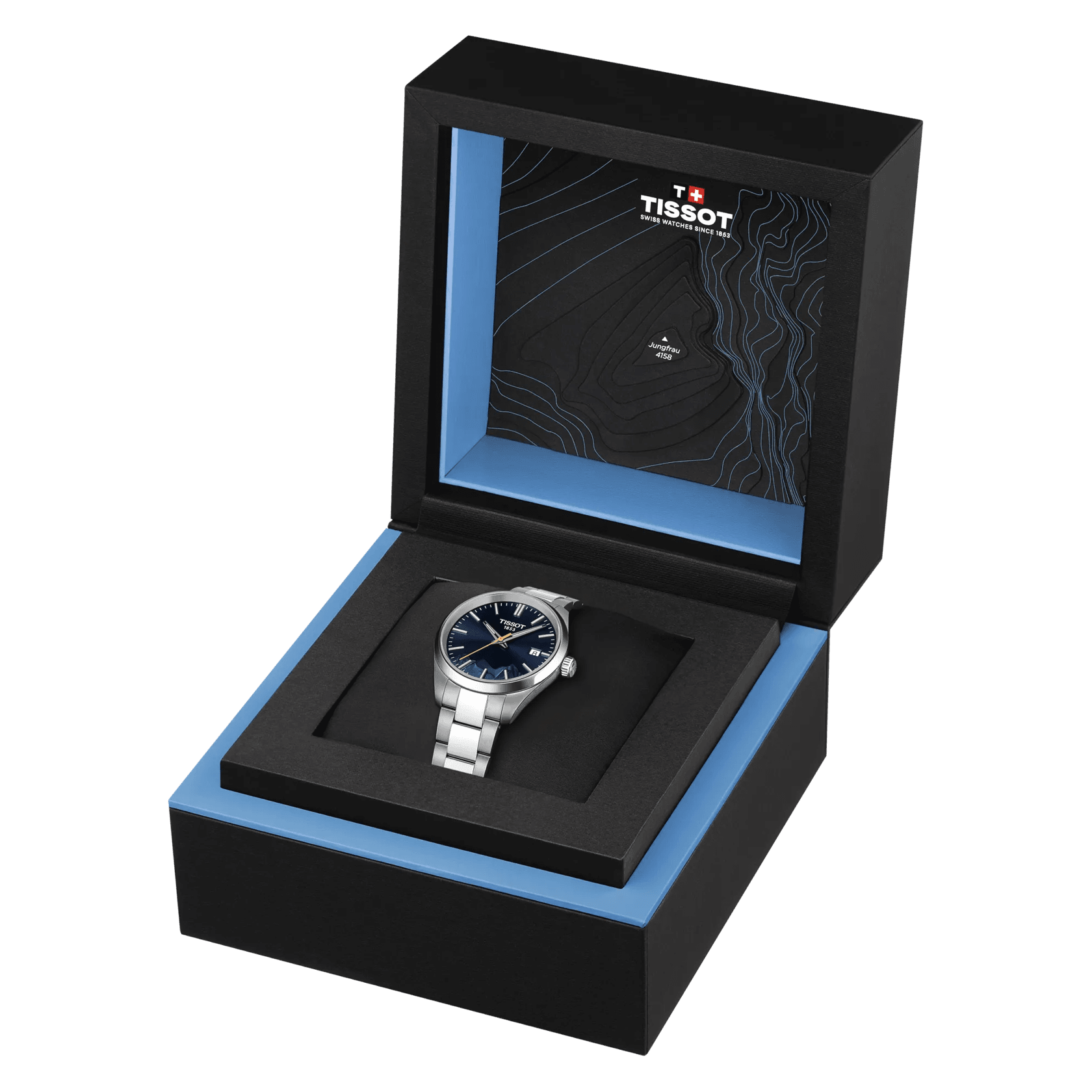 Tissot PR 100 JUNGFRAUBAHN QUARTZ 34MM Watch T150.210.11.041.01