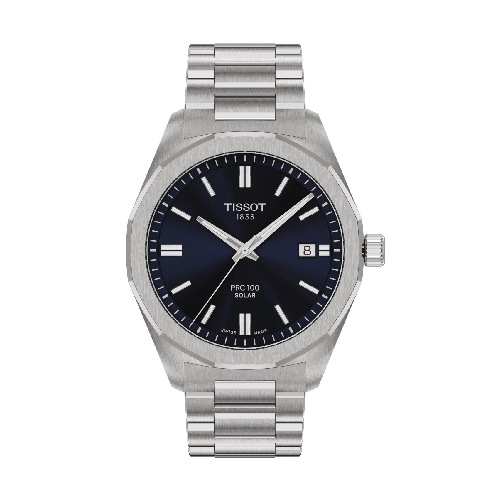 Tissot PRC 100 Solar Quartz 39mm Watch T151.422.11.041.00