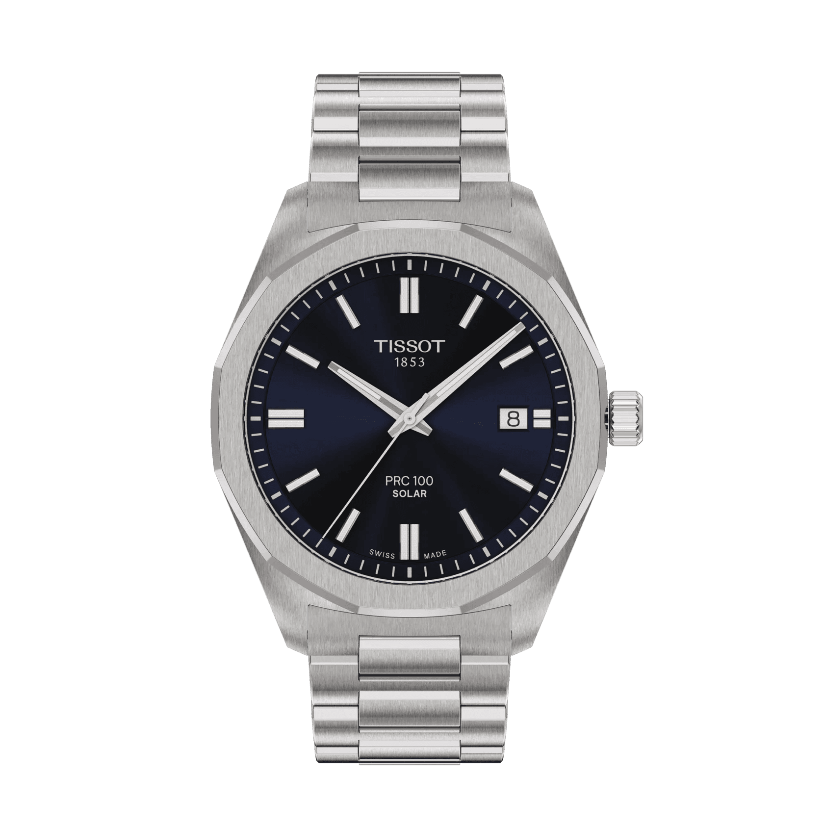 Tissot PRC 100 Solar Quartz 39mm Watch T151.422.11.041.00