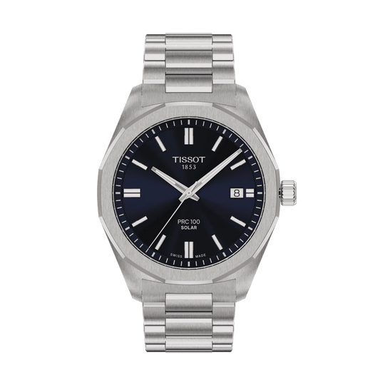 Tissot PRC 100 Solar Quartz 39mm Watch T151.422.11.041.00
