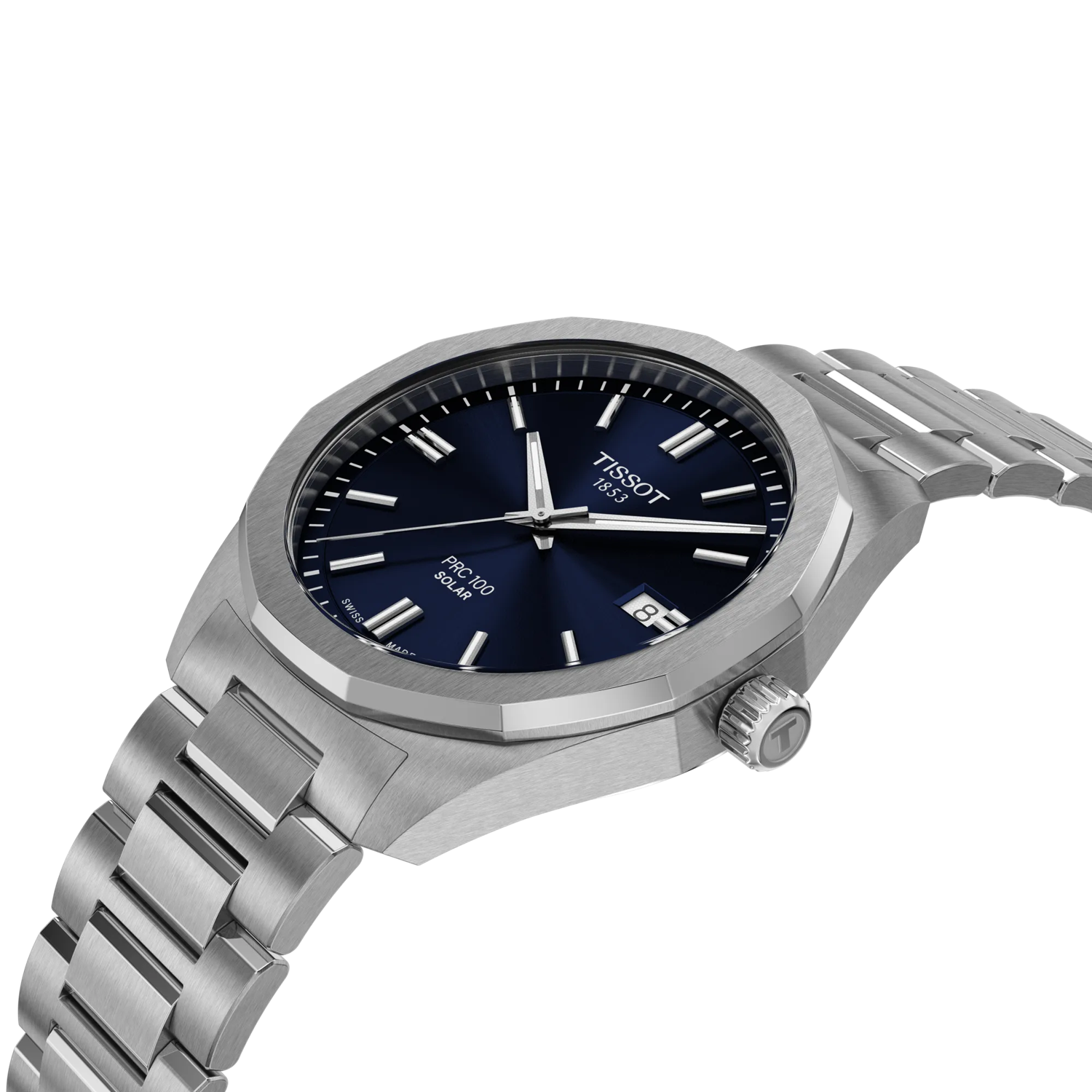 Tissot PRC 100 Solar Quartz 39mm Watch T151.422.11.041.00
