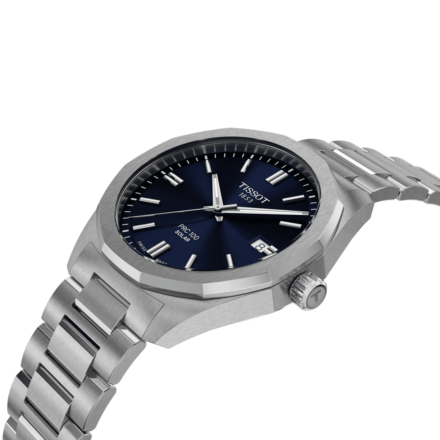 Tissot PRC 100 Solar Quartz 39mm Watch T151.422.11.041.00