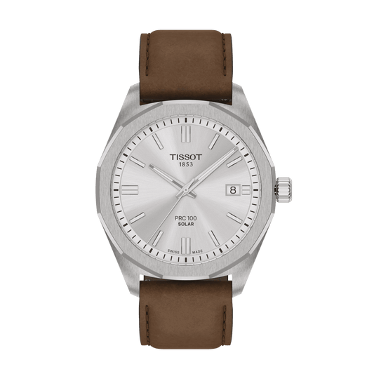 Tissot PRC 100 Solar Quartz 39mm Watch T151.422.16.031.00