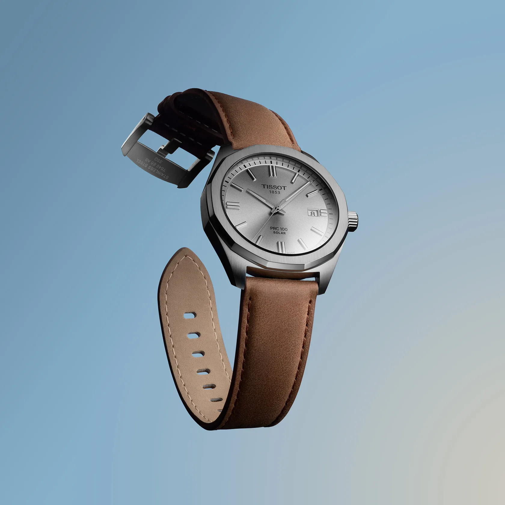 Tissot PRC 100 Solar Quartz 39mm Watch T151.422.16.031.00