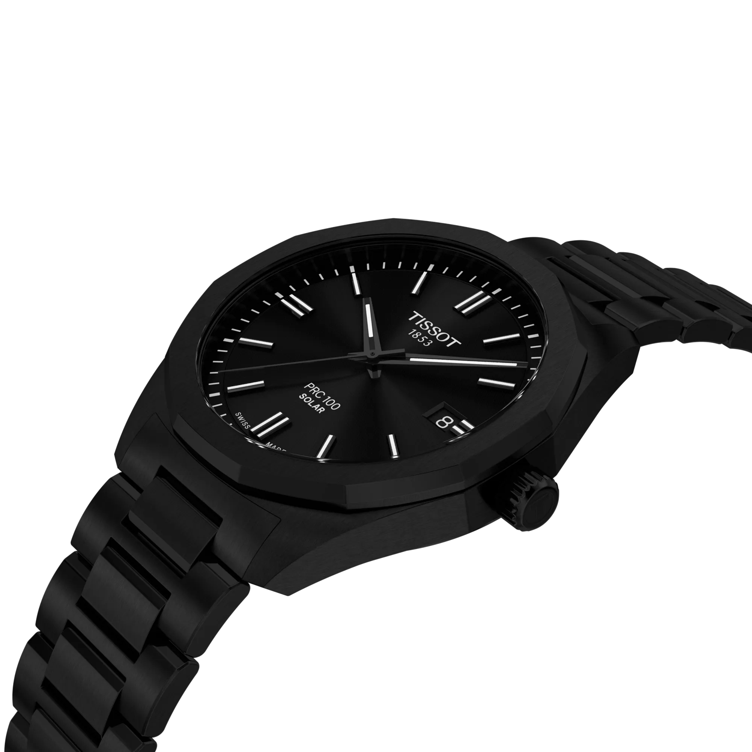 Tissot PRC 100 Solar Quartz 39mm Watch T151.422.33.051.00