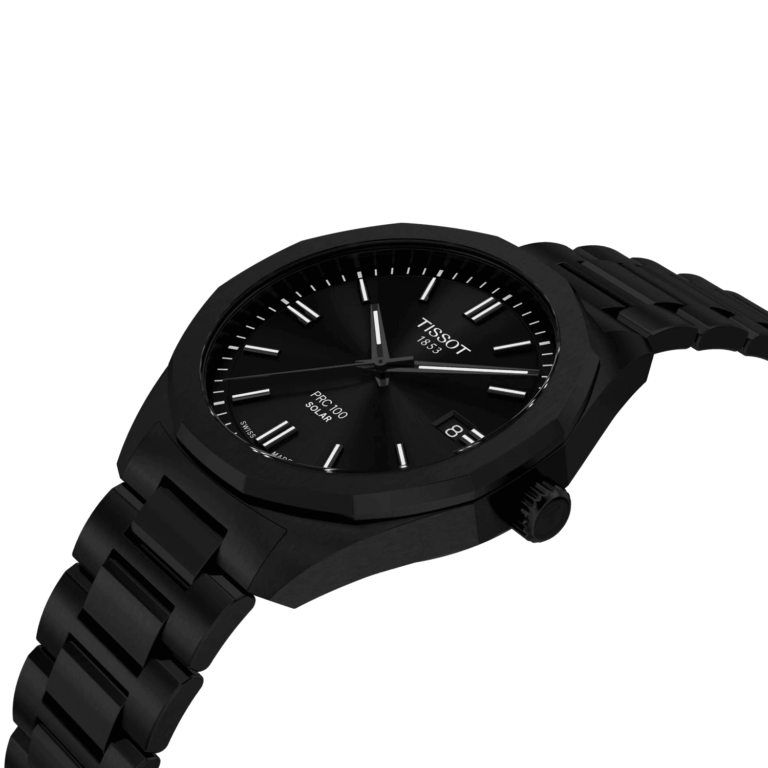 Tissot PRC 100 Solar Quartz 39mm Watch T151.422.33.051.00