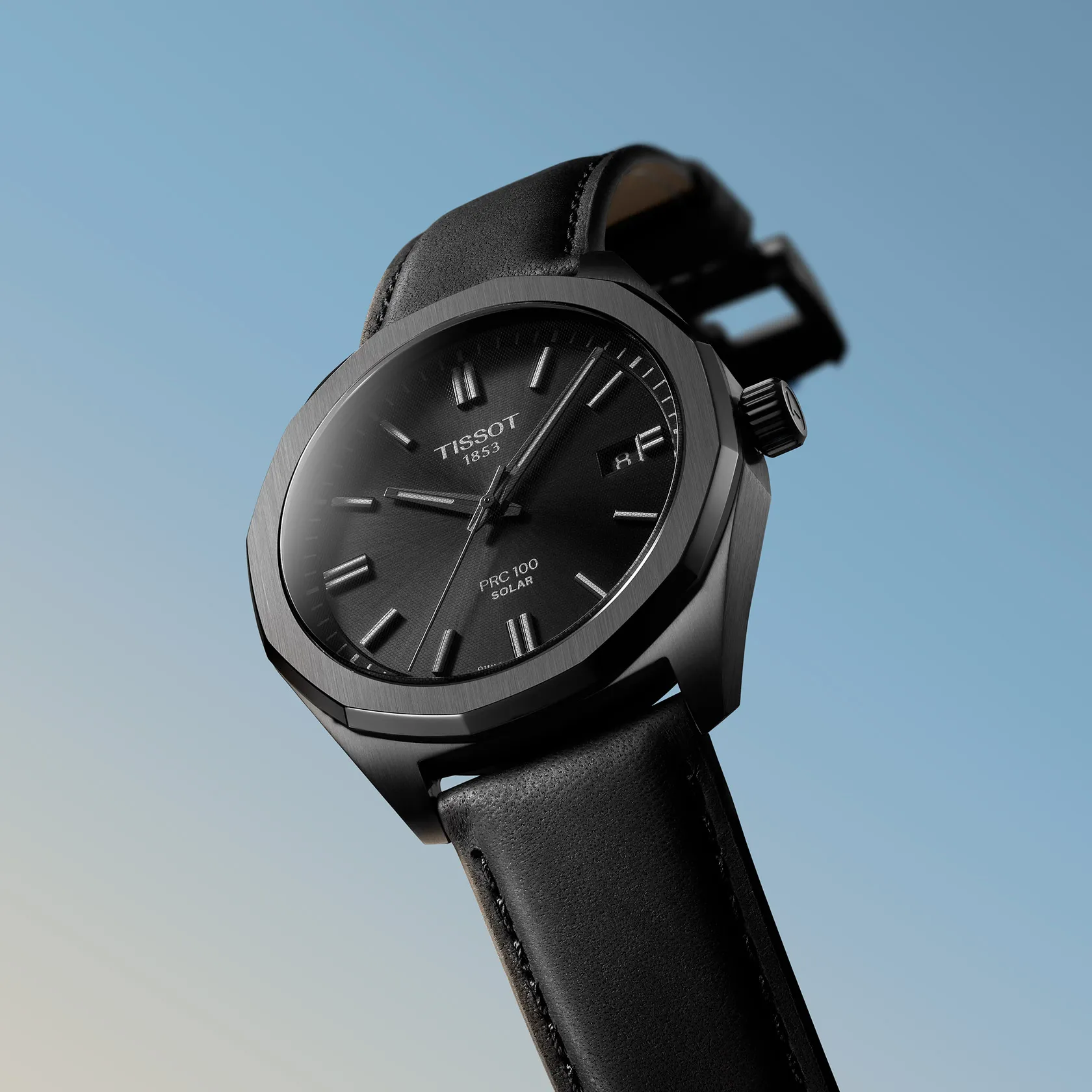 Tissot PRC 100 Solar Quartz 39mm Watch T151.422.36.051.00