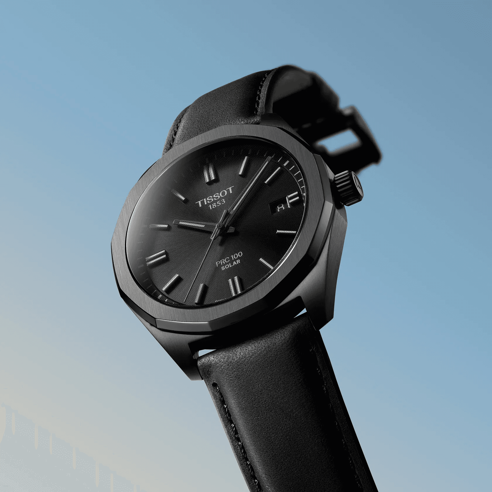 Tissot PRC 100 Solar Quartz 39mm Watch T151.422.36.051.00