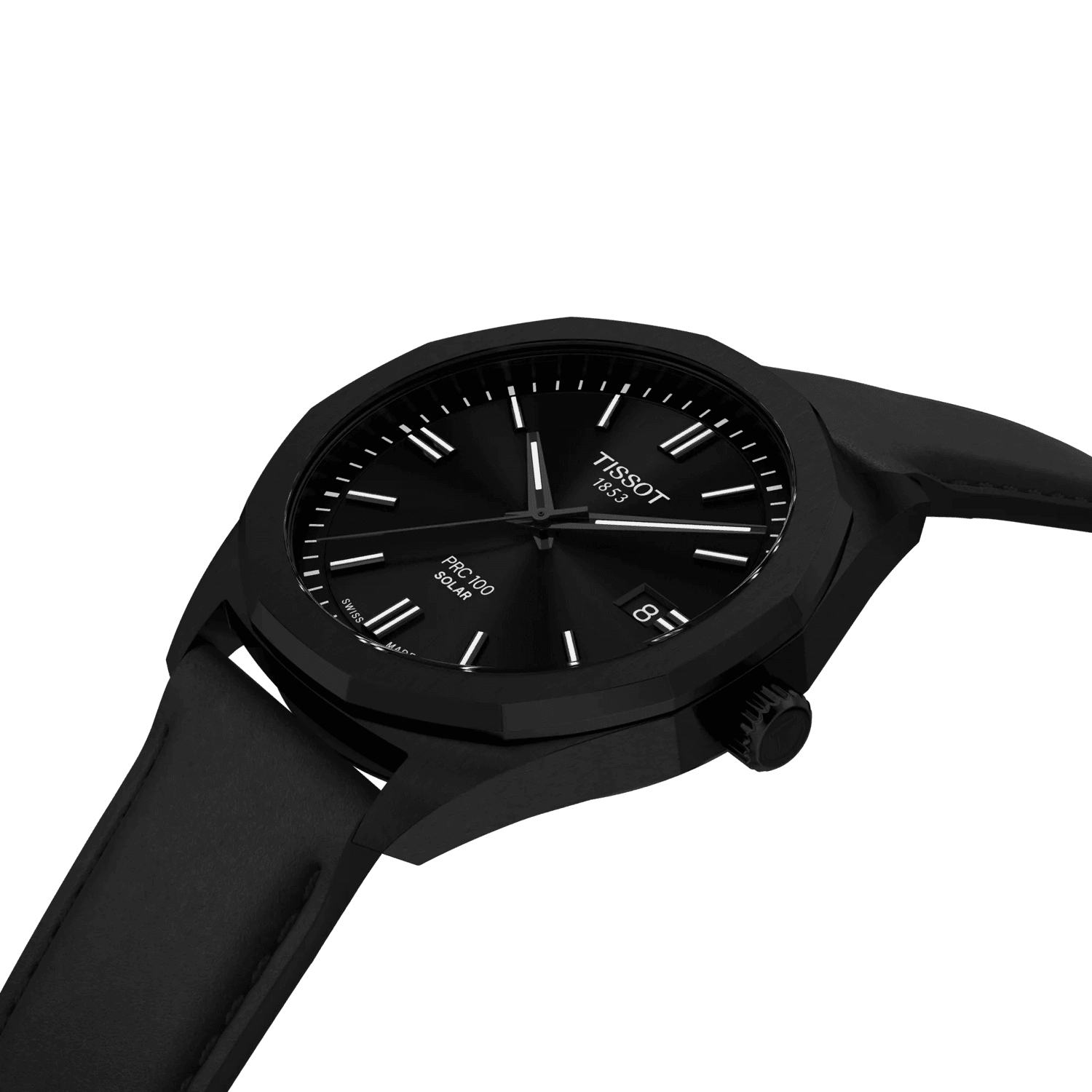 Tissot PRC 100 Solar Quartz 39mm Watch T151.422.36.051.00