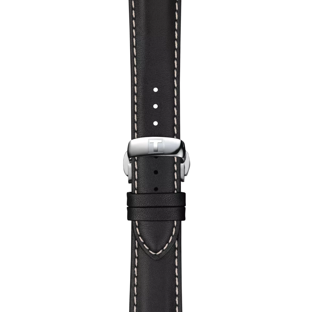 Tissot Gentleman Powermatic 80 Silicium Solid 18K Gold bezel Watch T927.407.46.051.00