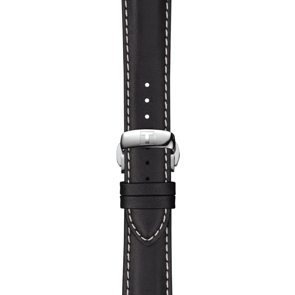 Tissot Gentleman Powermatic 80 Silicium Solid 18K Gold bezel Watch T927.407.46.051.00
