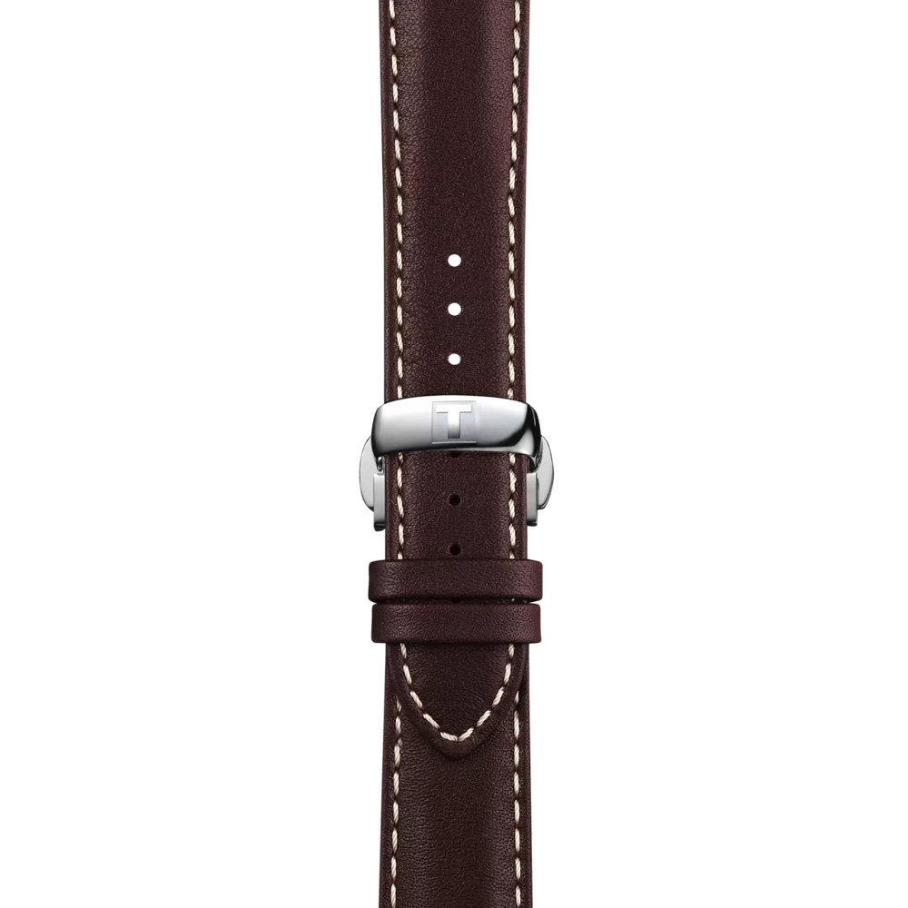 Tissot Gentleman Powermatic 80 Silicium Solid 18K Gold bezel Watch T927.407.46.291.00