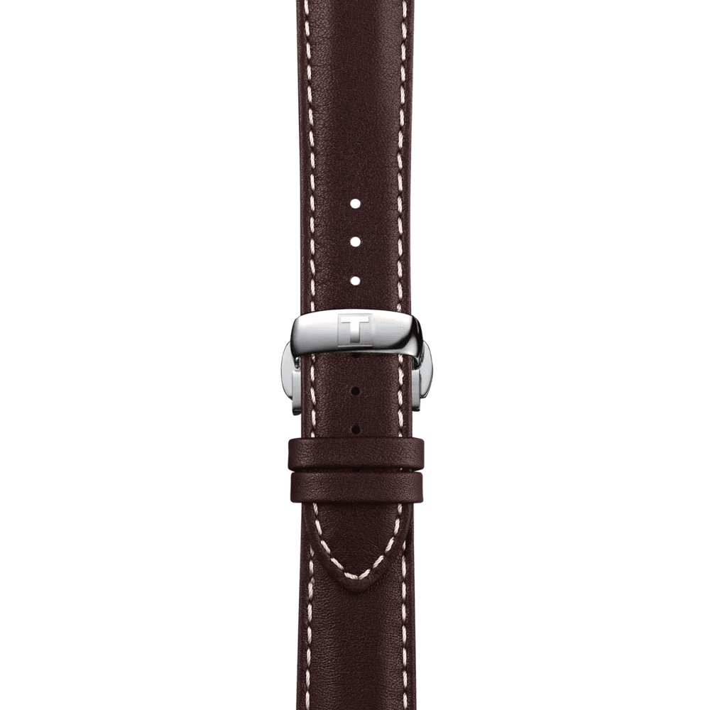 Tissot Gentleman Powermatic 80 Silicium Solid 18K Gold bezel Watch T927.407.46.291.00
