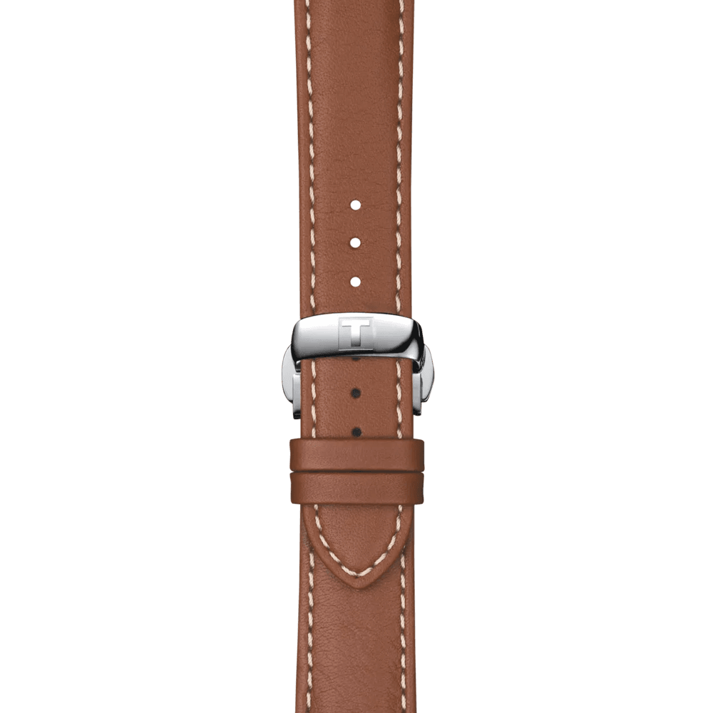 Tissot Gentleman Powermatic 80 Silicium Solid 18K Gold bezel Watch T927.407.46.261.00