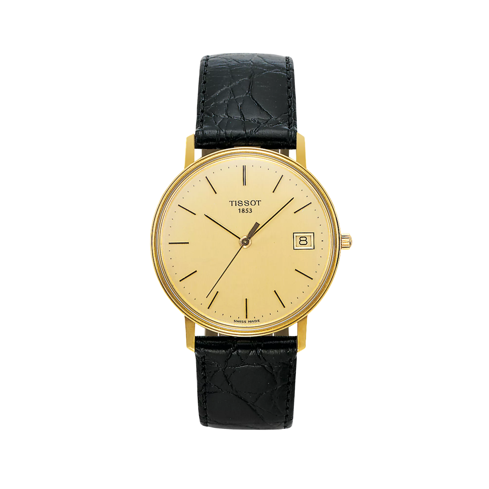Tissot Goldrun Hesalite 18K Gold Watch T71.3.401.21