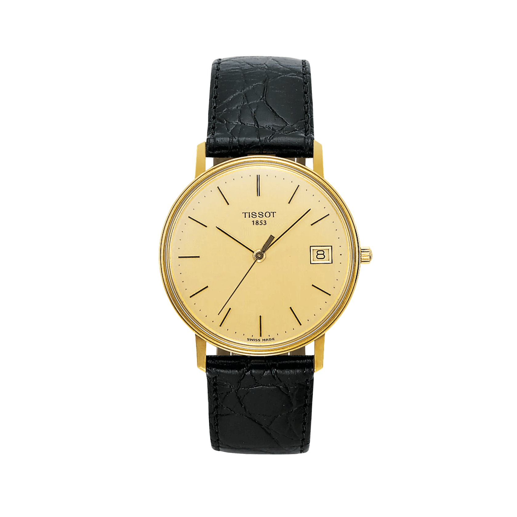 Tissot Goldrun Hesalite 18K Gold Watch T71.3.401.21