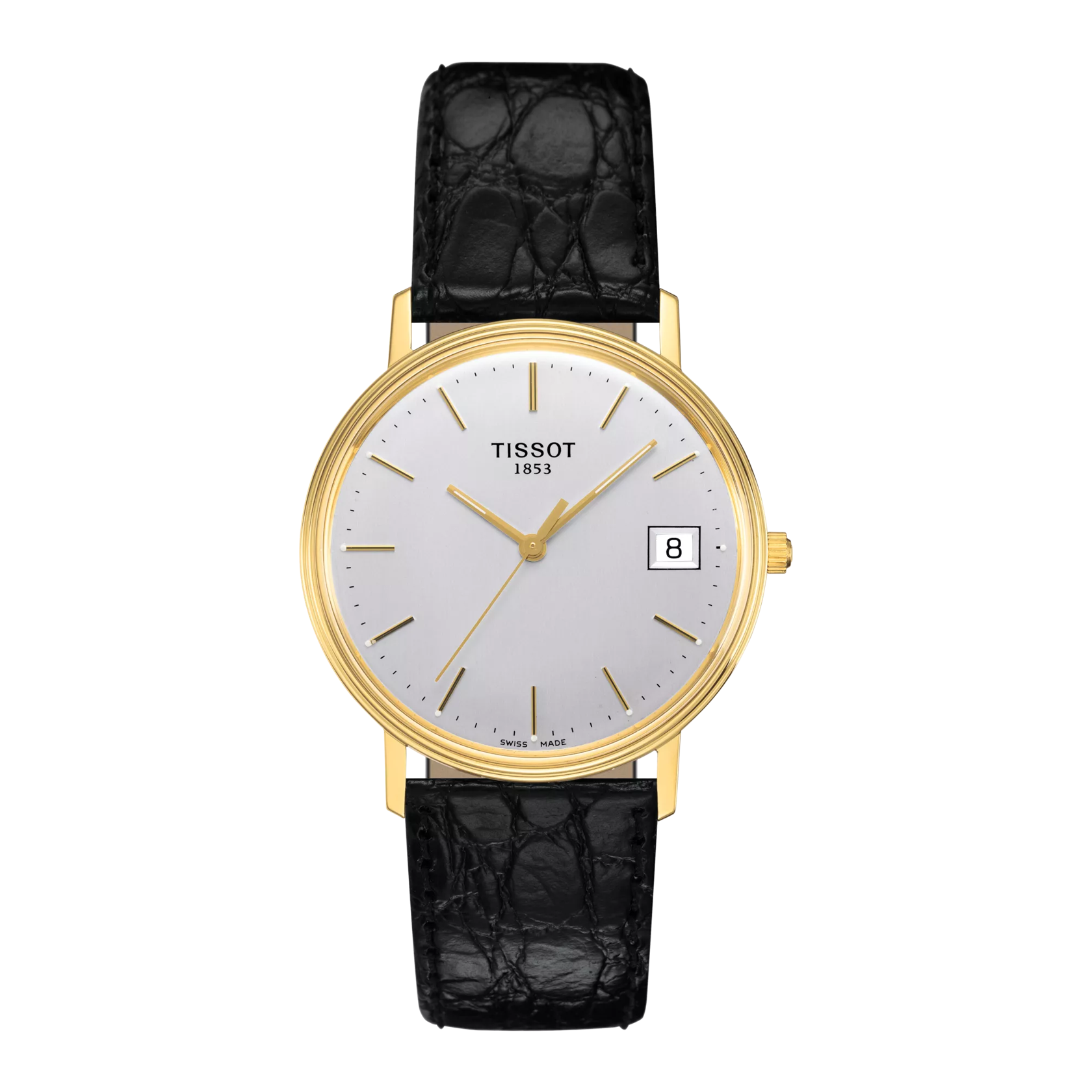 Tissot Goldrun Hesalite 18K Gold Watch T71.3.401.31