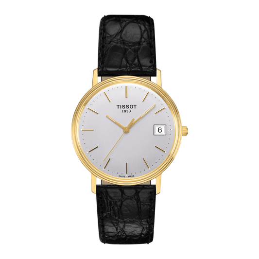Tissot Goldrun Hesalite 18K Gold Watch T71.3.401.31