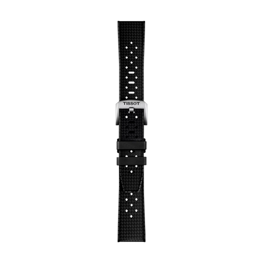 Tissot Official Black Rubber Strap Lugs 20mm T852.049.628