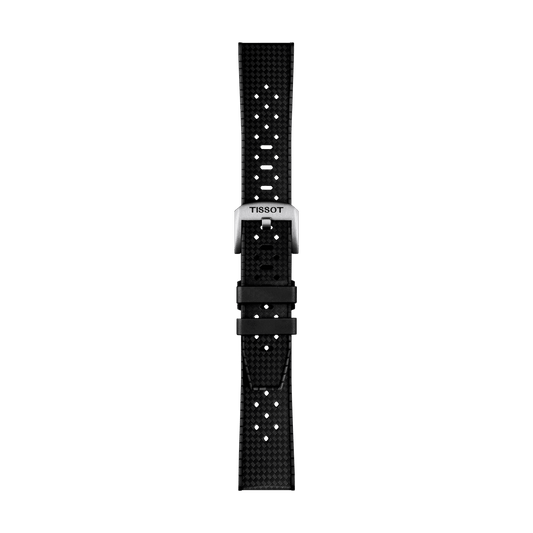 Tissot Official Black Rubber Strap Lugs 20mm T852.049.628
