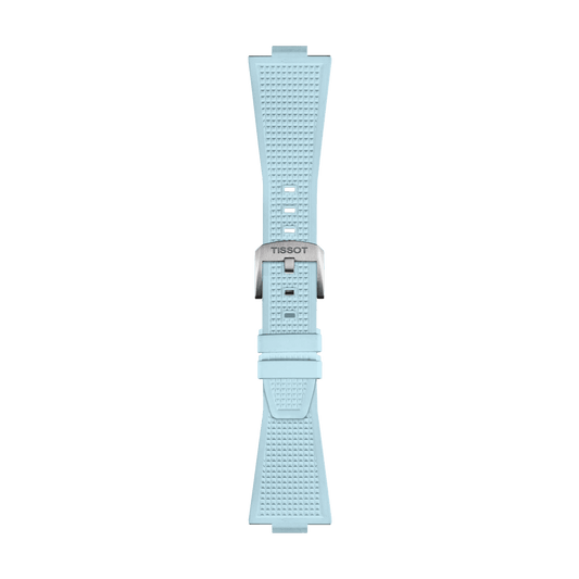 Tissot Official PRX Light Blue Rubber Strap T852.050.985